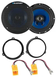 Blaupunkt 2-Wege 250Watt 16,5cm Lautsprecher für Fiat Panda 03-12 Hecktür Auto B