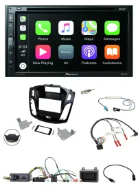 Pioneer DVD 2DIN Lenkrad DAB Bluetooth USB Autoradio für Ford Focus 2014-2018