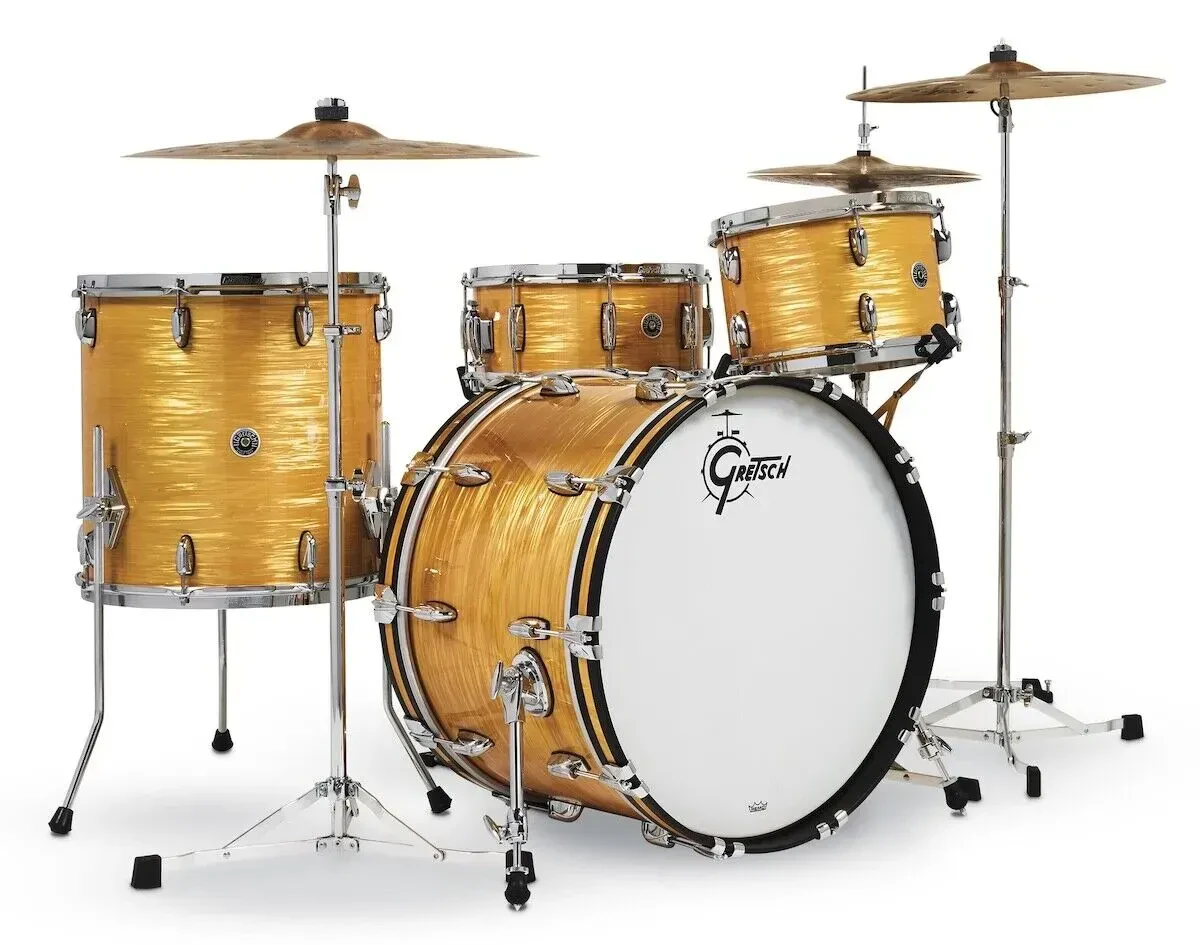 Б/У Барабанная установка Gretsch Drum USA Brooklyn 22"/13"/16" (набор), цвет античный ойстер
