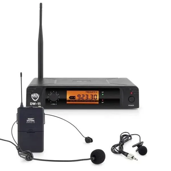 Nady DW-11 LT-HM  Digital Wireless Lapel and Headset Microphone System