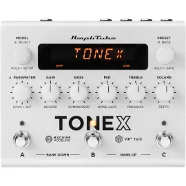 IK Multimedia TONEX Amp Modeler Multi-Effects Processor, LE Anniversary White