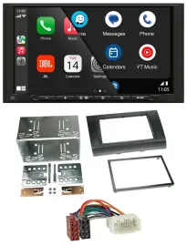 JBL MP3 DAB Bluetooth USB 2DIN Autoradio für Suzuki Swift (2005-2010)