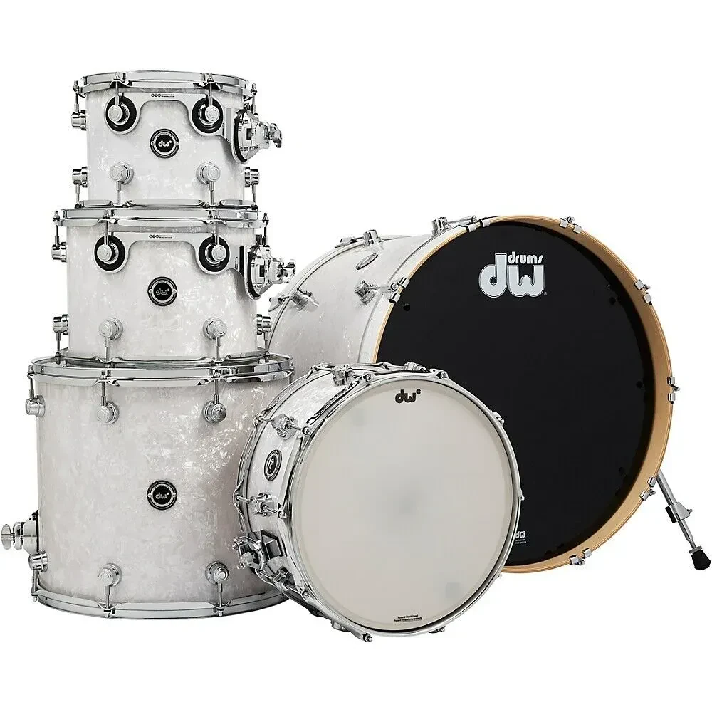 Ударная установка DW DWe Wireless A/E Convertible (набор, 5 шт.) 22" Bass, White Marine Pearl