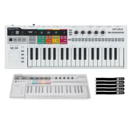 Arturia KEYSTEP-PRO Polyphonic Sequencing Keyboard Controller w Cover