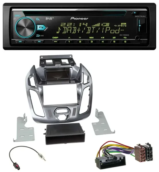 Pioneer DAB MP3 CD USB Bluetooth Autoradio für Ford Connect Transit 12-18 ohne D