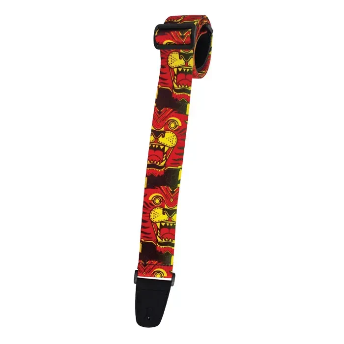 Ремень для гитары Henry Heller HSUB2-59 Artist Series Sublimation Tigers Red