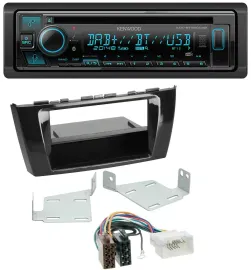 Kenwood Bluetooth DAB CD MP3 USB Autoradio für Mitsubishi Space Star A00 ab 13 A