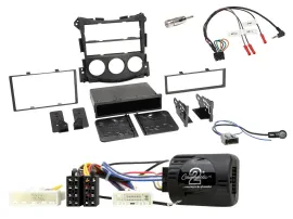 Einbauset Lenkradadapter DIN Autoradio für Nissan 370Z 09-13 Roadster Bluetooth