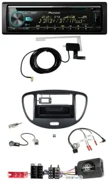 Автомагнитола Pioneer DAB, CD, USB, MP3 для Hyundai i10 (2009–2013) ISO черный