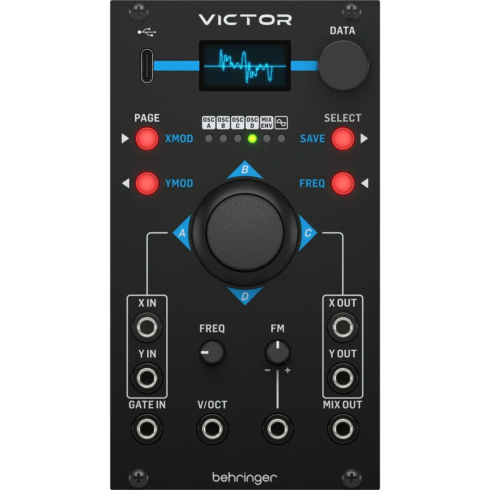 Модульный студийный синтезатор Behringer Victor Oszillator