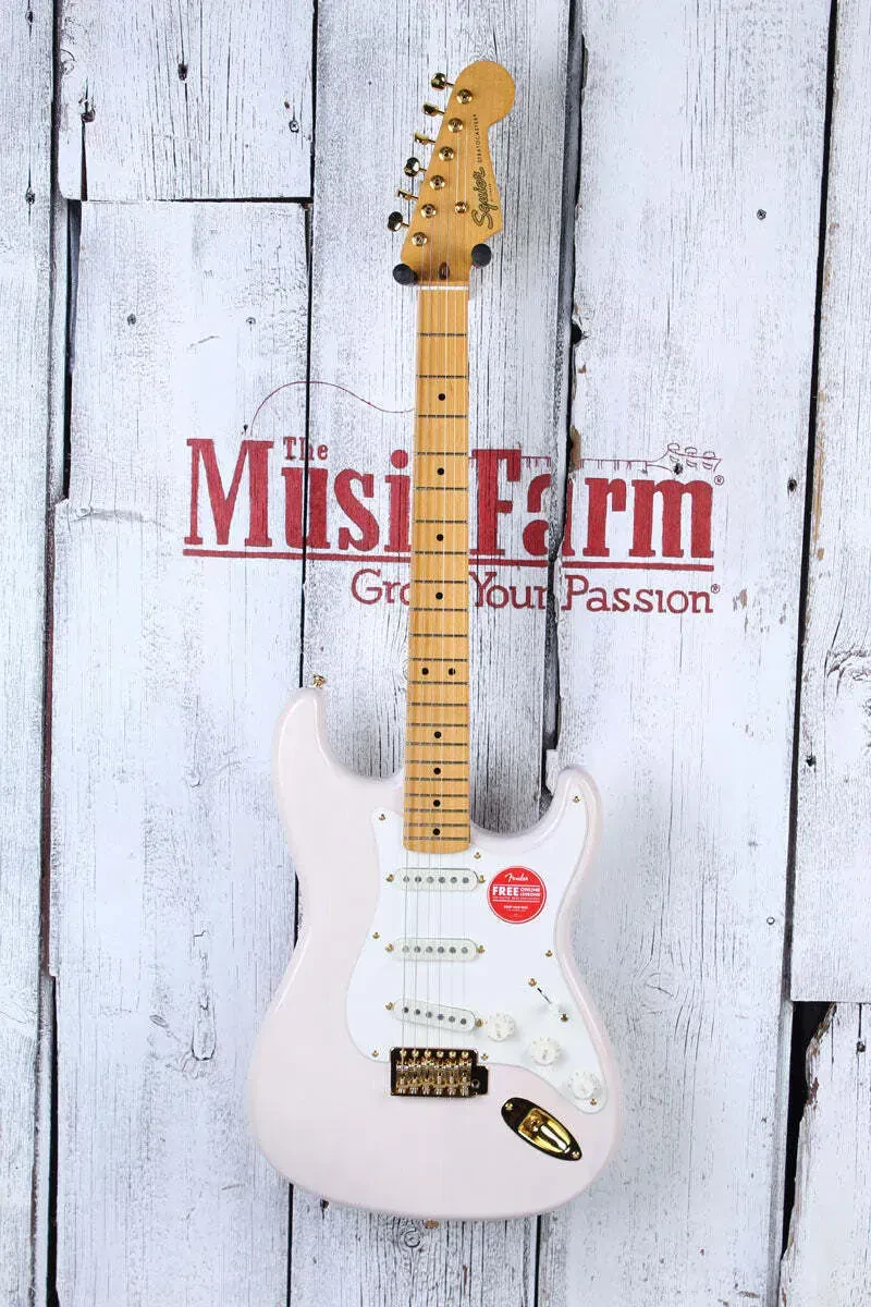 Электрогитара Squier by Fender Classic Vibe 50s Stratocaster White Blonde