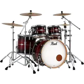 Ударная установка акустическая Pearl Professional Maple 4-Piece Shell Pack with 22" Bass Drum Redburst Stripe