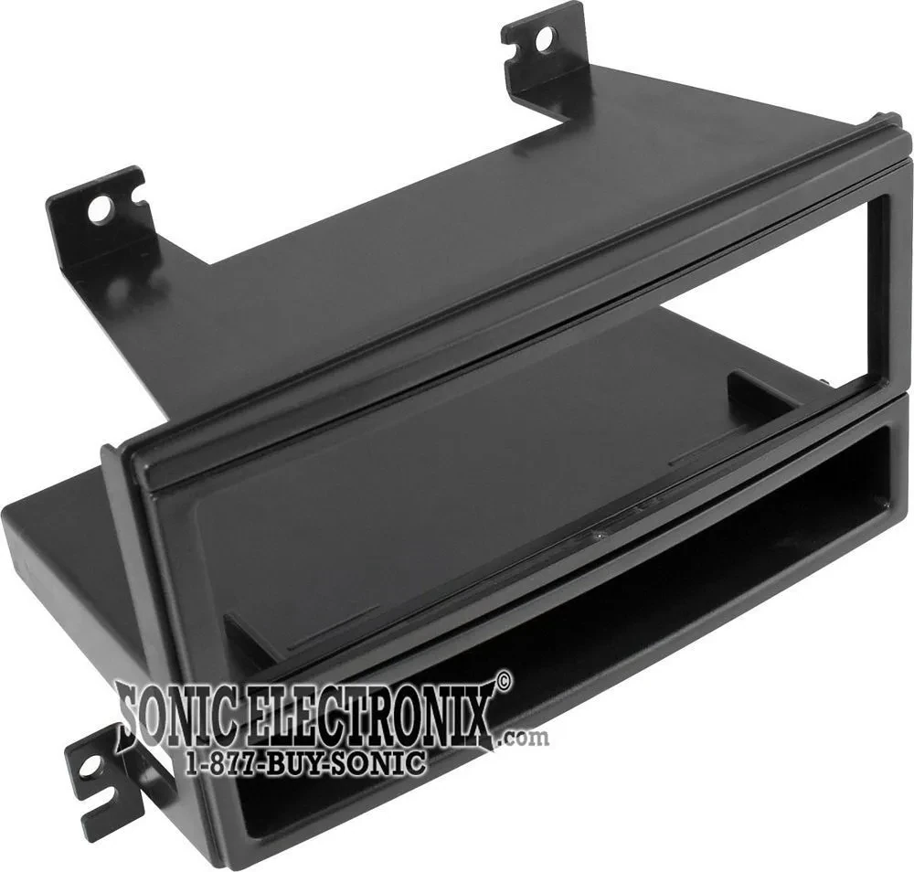 Scosche KA2070B Single DIN Car Install Dash Kit for 2006-2011 Kia Rio Vehicles