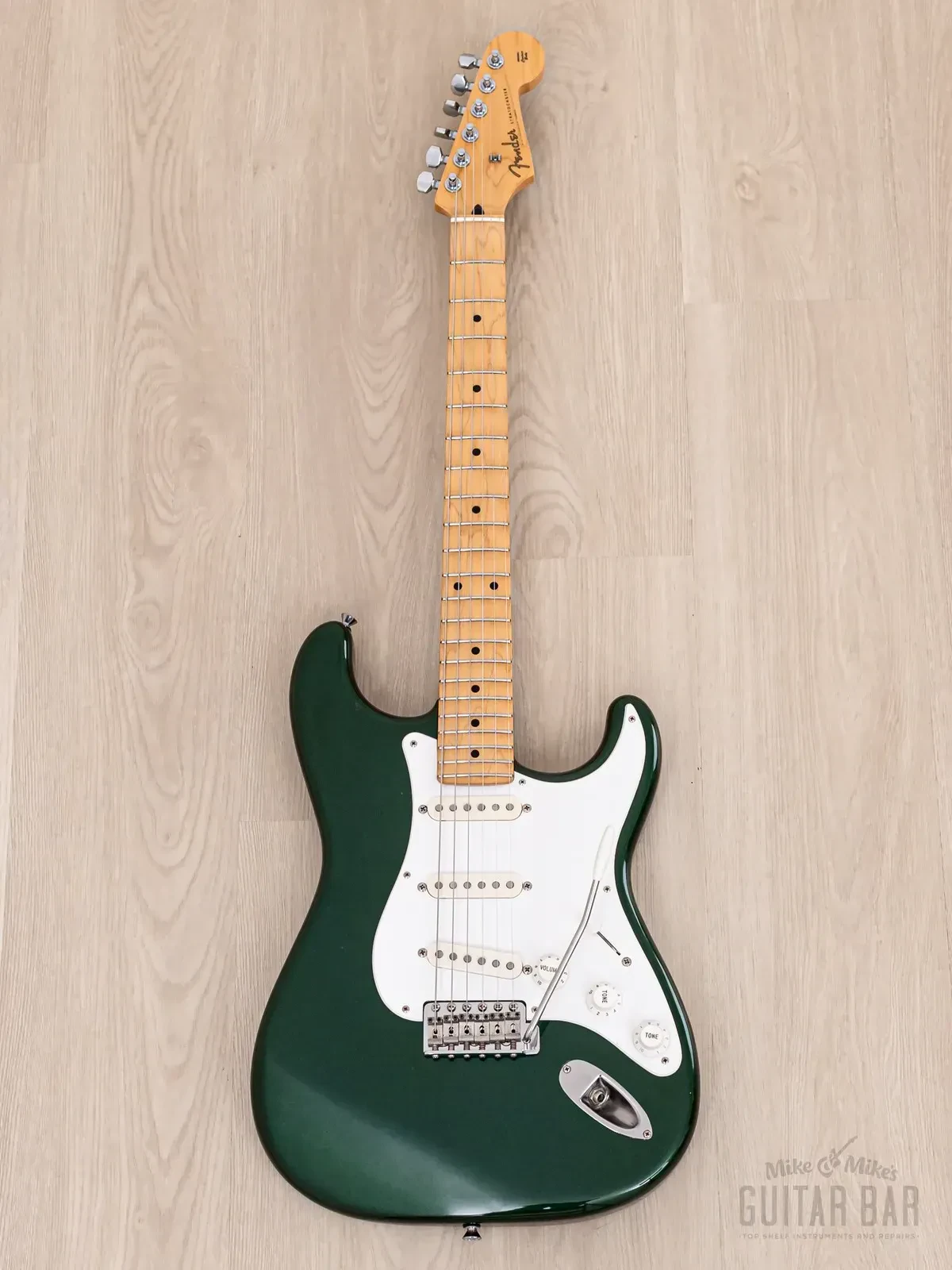 Электрогитара Fender Stratocaster ST500-V SSS Sherwood Green w/gigbag Japan 1991
