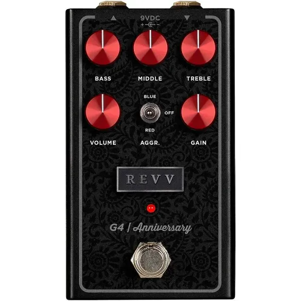 Педаль эффектов для электрогитары Revv Amplification G4 Anniversary Edition Distortion