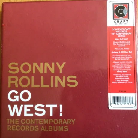 SONNY ROLLINS - Go West!: The Contemporary Records Albums (3CD, Box)