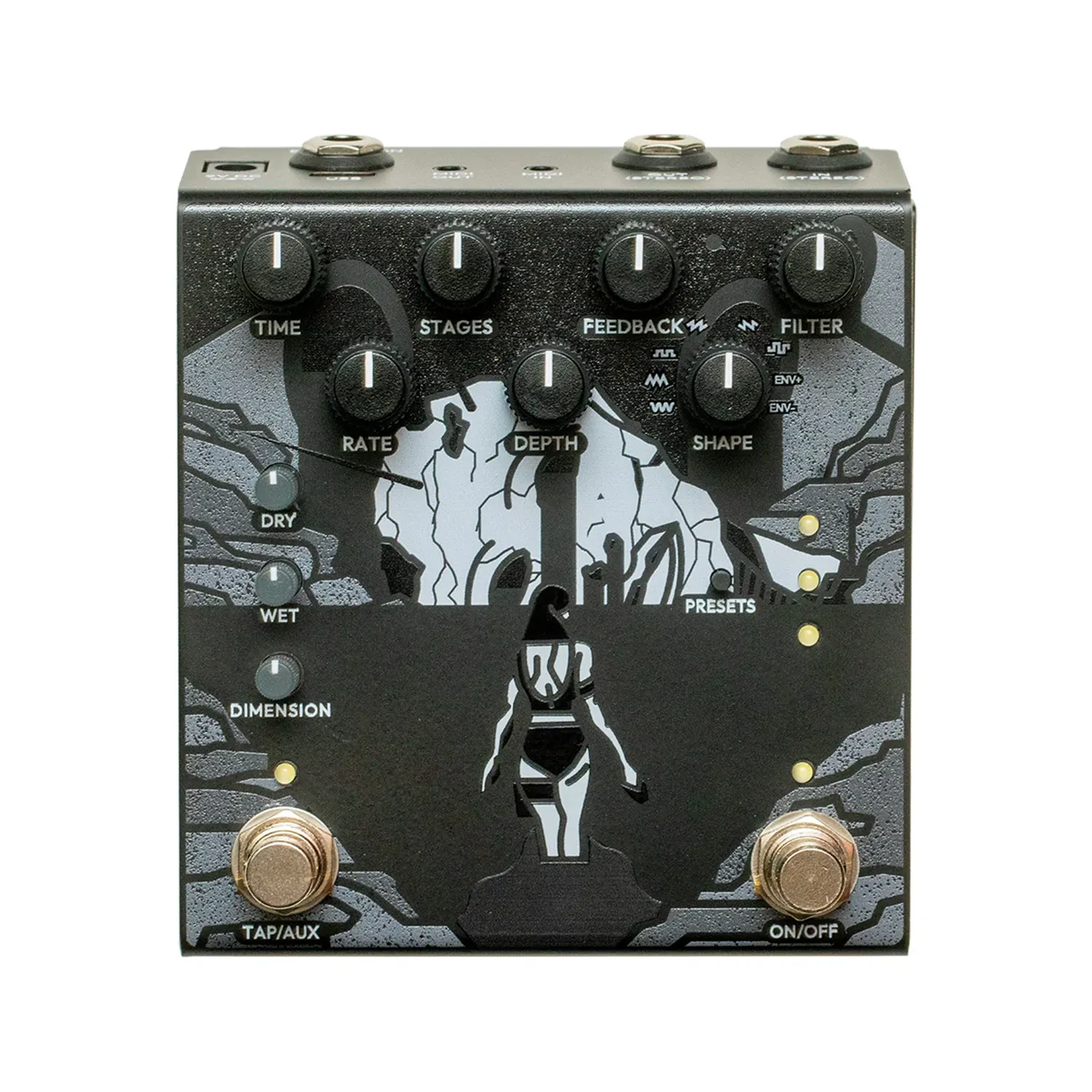 Педаль эффектов для электрогитары Old Blood Noise Endeavors Bathing Liminal Delay Ink