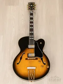 Электрогитара полуакустическая Gibson ES-350T Limited Edition Hollow HH Sunburst w/case USA 1992