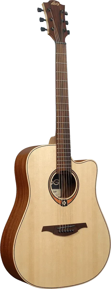 Акустическая гитара LAG Guitars T70DC