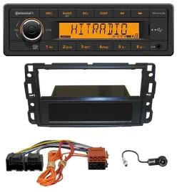 Continental 1DIN USB AUX MP3 Autoradio für Cadillac BLS (2006-2010)
