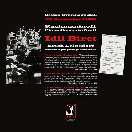 Виниловая пластинка Idil Biret - Rachmaninoff: Piano Concerto No. 3 [New Vinyl LP]