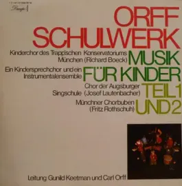 Б/У виниловая пластинка Carl Orff – Orff Schulwerk: Musik Für Kinder, Teil I Und 2 (2 LP)