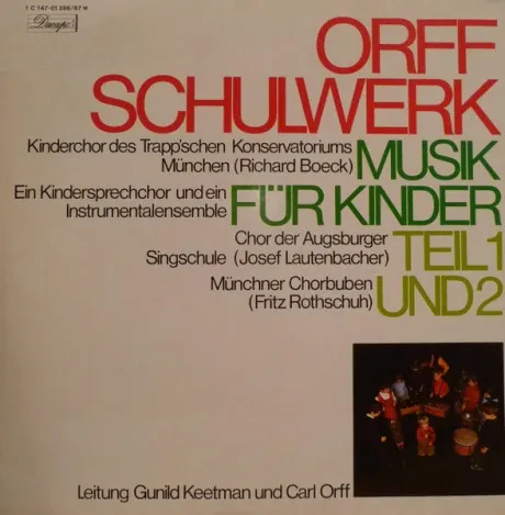 Б/У виниловая пластинка Carl Orff – Orff Schulwerk: Musik Für Kinder, Teil I Und 2 (2 LP)