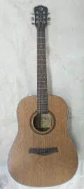 Luna Guitars 6 String Dreadnought Mahogany Acoustic Guitar - Prototype IW-38M NS