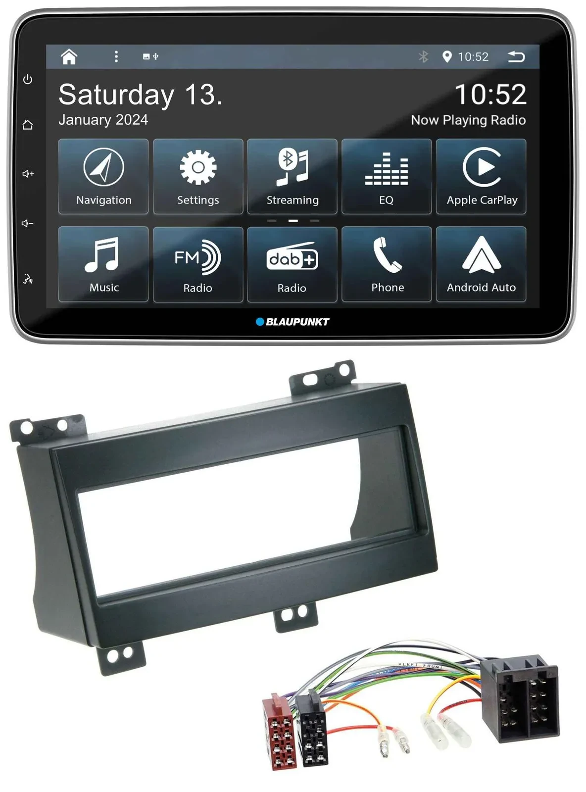 Blaupunkt USB DAB SD MP3 Bluetooth Autoradio für Kia Ceed (2007-2009)