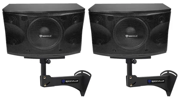 Настенная акустика Rockville KPS12 Black 12" 1600W (пара)