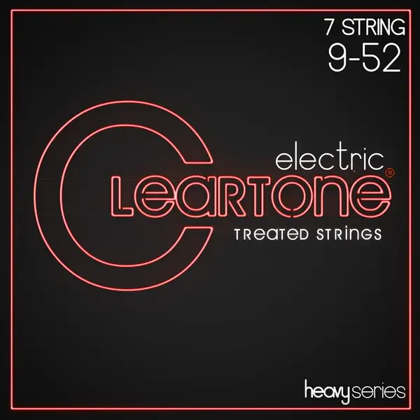 Струны для 7-струнной электрогитары Cleartone 9409-7 Heavy Series 9-52