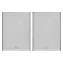 RCF SUB 18-AX W Professional 18" Active Powered Subwoofers Sub White Pair