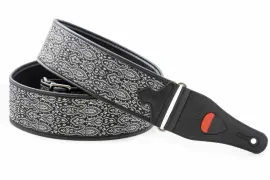 8436612540764 Talisman Cordoba Black Ремень для гитары, текстиль/синтетика, черный, RightOn Straps