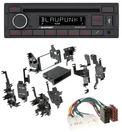 Blaupunkt MP3 USB CD Bluetooth AUX Autoradio für Toyota Highlander MR2 Sequoia Y