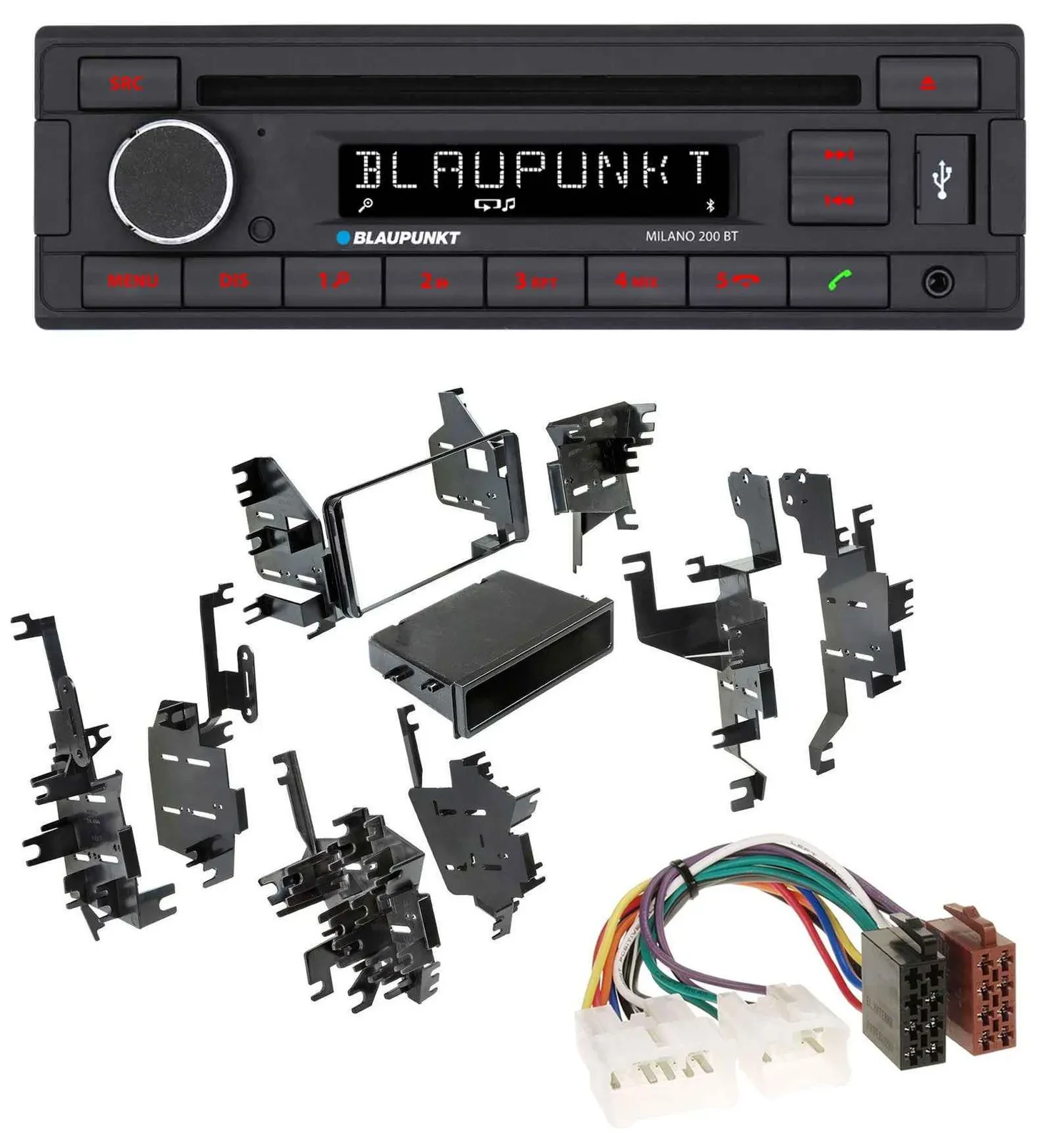 Blaupunkt MP3 USB CD Bluetooth AUX Autoradio für Toyota Highlander MR2 Sequoia Y