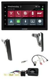 Blaupunkt DAB Bluetooth USB Lenkrad 2DIN Autoradio für Toyota Yaris 2007-2010