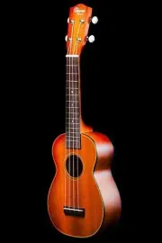 Ohana Model SK-14 Soprano Size All Mahogany Acoustic Ukulele with Gig Bag