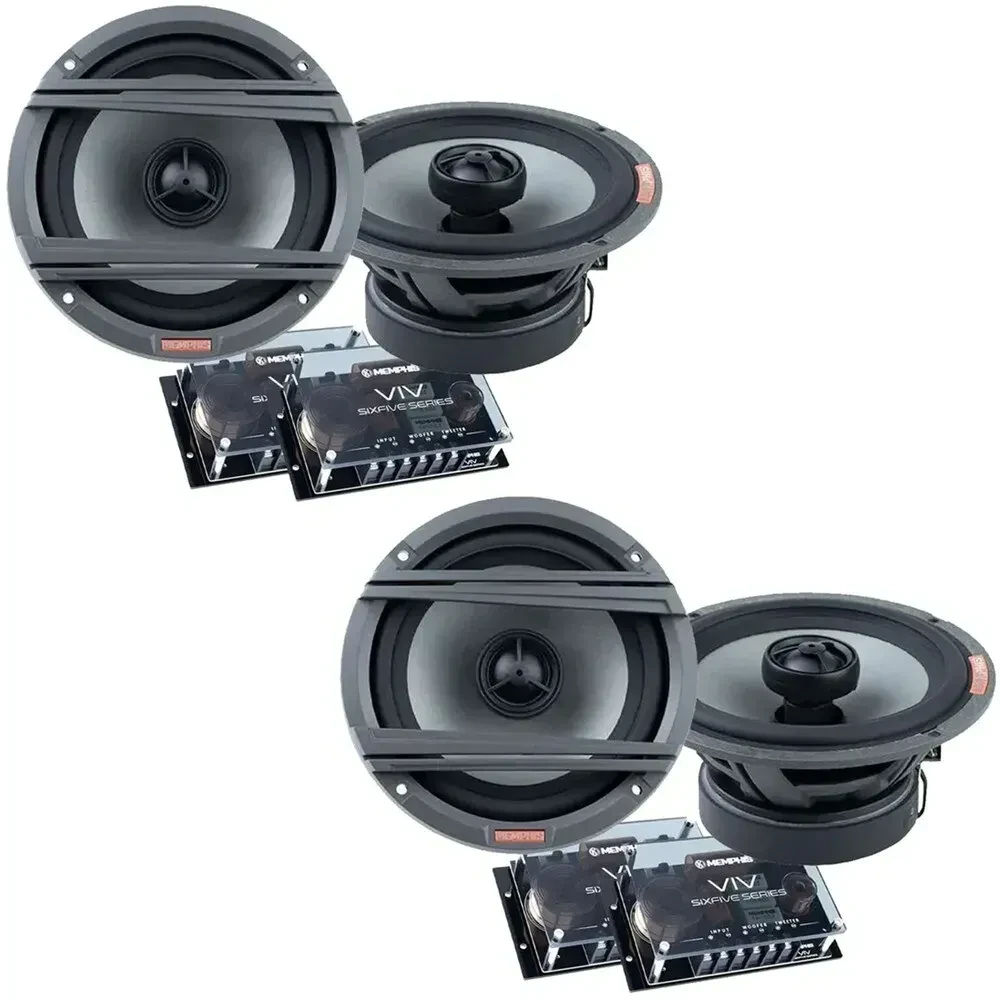 Автомобильные динамики Memphis VIV60V2 6.5" 2‑полосные коаксиальные, 300W RMS (набор, 2 пары)