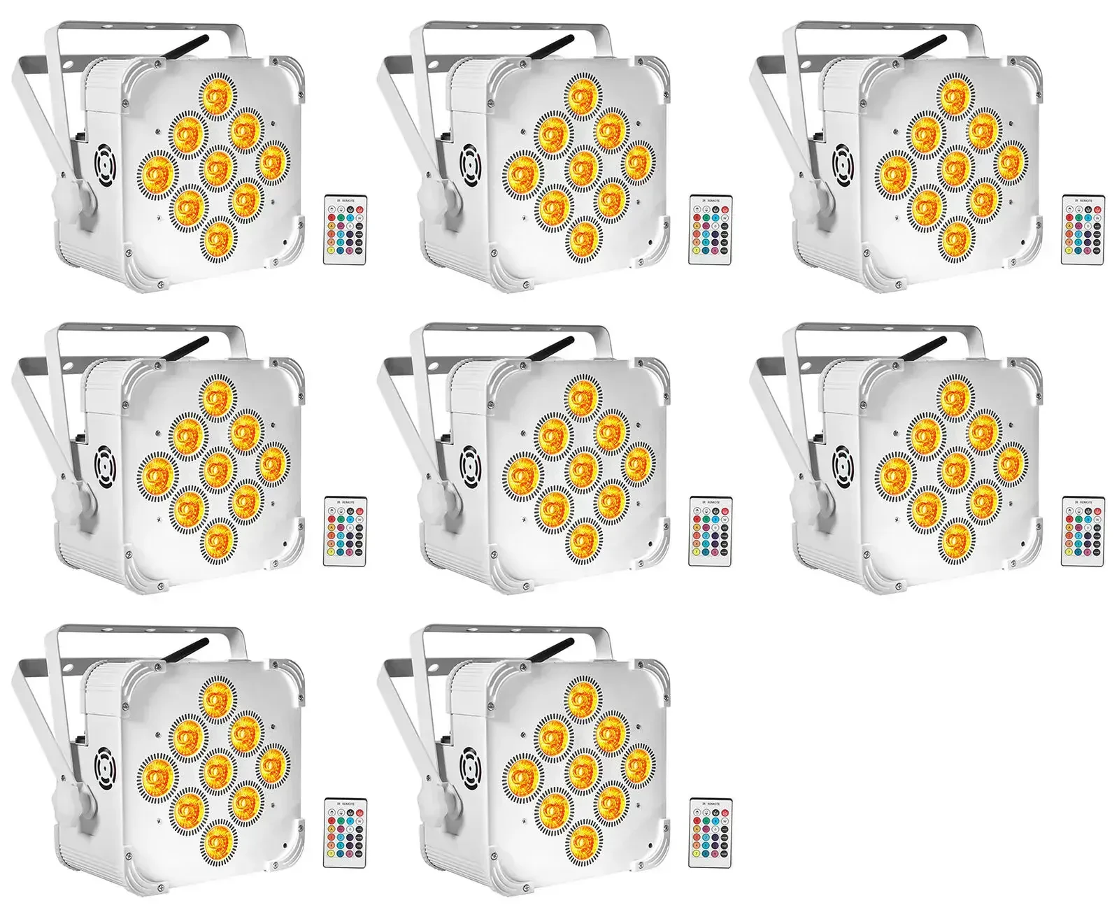 Светодиодный прибор Rockville BEST PAR 60 White (8 штук)