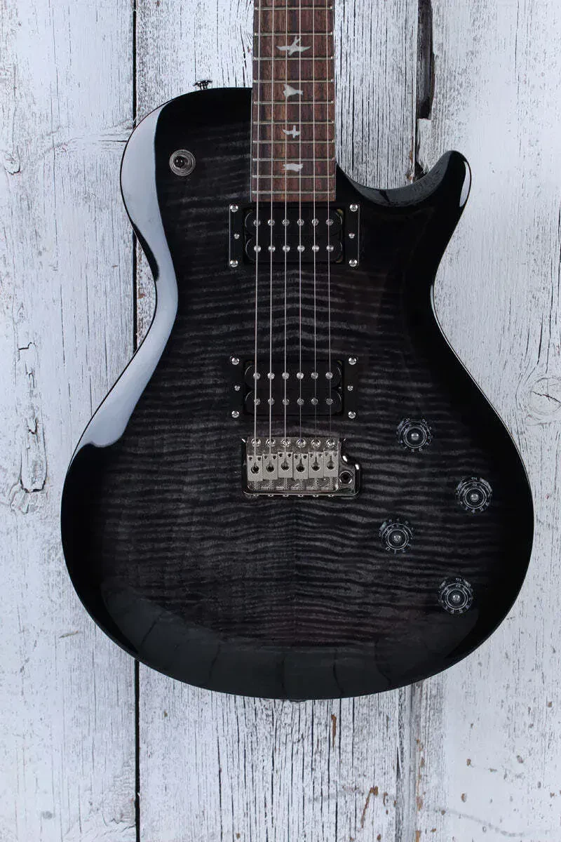 Б/У Электрогитара PRS SE Mark Tremonti HH, 22 лада, 25", Charcoal Burst, с чехлом