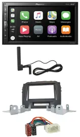 Pioneer USB 2DIN Bluetooth DAB MP3 Autoradio für Suzuki Vitara LY ab 04/2015