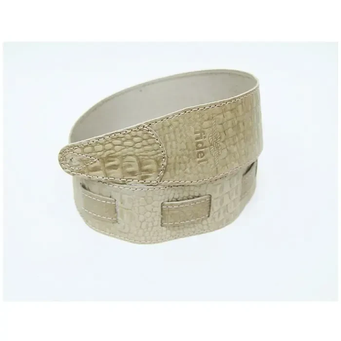 Ремень для гитары Fidel FL660367L11 Leather 11 Walnut Reptile