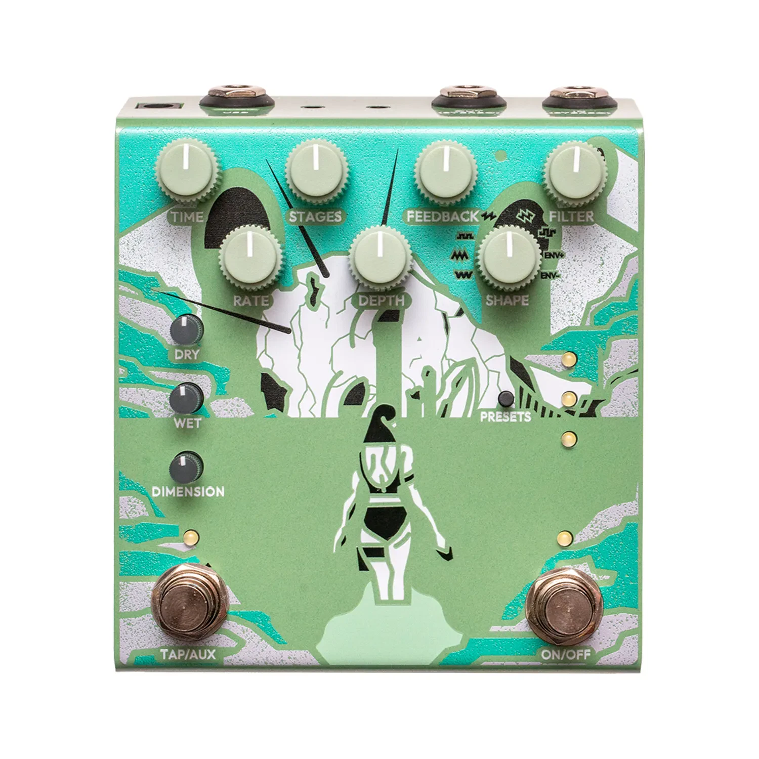 Педаль эффектов для электрогитары Old Blood Noise Endeavors Bathing Liminal Delay Algae