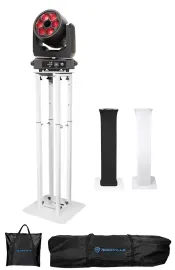 American DJ Vizi FX7 Beam/Wash/Kaleidoscope LED Ring FX Moving Head Light+Totem