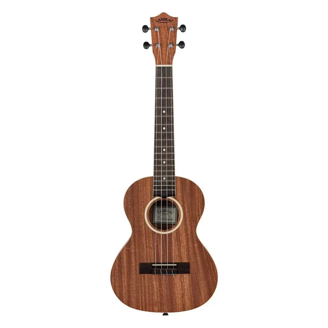 Lanikai LU Series 4 String Ukulele with Okoume Body and Chrome Open Back Tuners