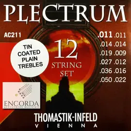 Струны для акустической гитары Thomastik Plectrum AC211T 11-50