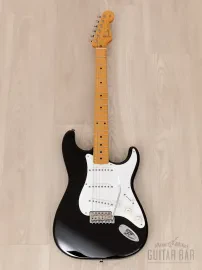 Электрогитара Fender Stratocaster 1957 Vintage Reissue ST57-TX SSS Black w/gigbag Japan 2008