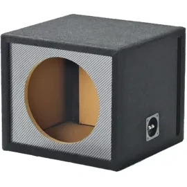 Atrend 10SVNC Single 10" Vented Carbon Fiber Subwoofer Box for Alpine