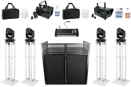 Комплект светового оборудования American DJ Hydro Spot 1+ROCKFORCE W4+RTP32W-6