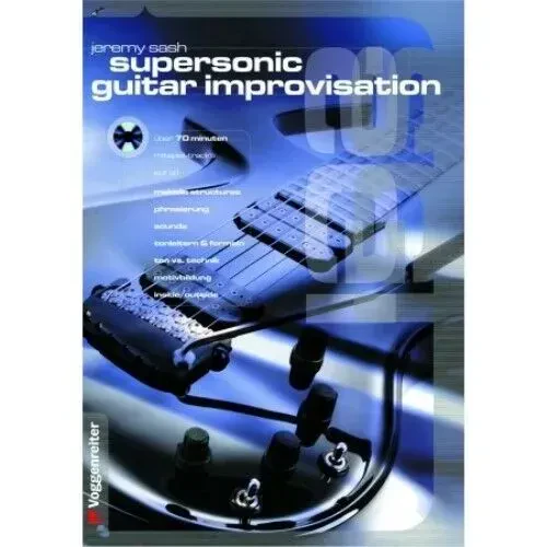 Учебное пособие Voggenreiter Supersonic Guitar Improvisation (+CD)